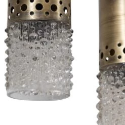 Bepurehome Suspensions Lampe Suspension De Plafond 5 Lumieres Verre Doré -Luminaires Contemporain Soldes lampe suspension de plafond 5 lumieres verre dore 3