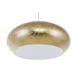 Beliani Suspensions Lampe Suspension Doré -Luminaires Contemporain Soldes lampe suspension dore 2