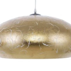 Beliani Suspensions Lampe Suspension Doré