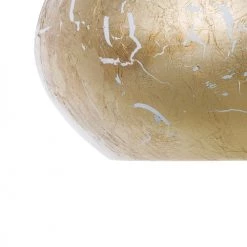 Beliani Suspensions Lampe Suspension Doré -Luminaires Contemporain Soldes lampe suspension dore 3