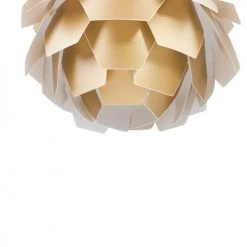 Beliani Suspensions Lampe Suspension Dorée Mini -Luminaires Contemporain Soldes lampe suspension doree mini 4