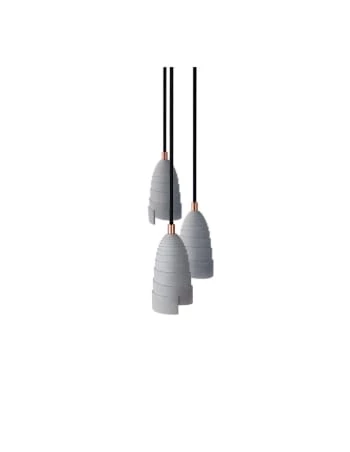Gone's Lustres Lampe Suspension En Béton Accessoires Cuivrés 5 Gone's Lustres Lampe Suspension En Béton Accessoires Cuivrés – Image 5