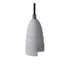 Gone's Suspensions Lampe Suspension En Béton Accessoires Cuivrés -Luminaires Contemporain Soldes lampe suspension en beton accessoires perle noire 6