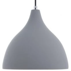Beliani Suspensions Lampe Suspension Gris