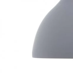 Beliani Suspensions Lampe Suspension Gris -Luminaires Contemporain Soldes lampe suspension gris 4