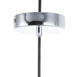 Beliani Suspensions Lampe Suspension Gris -Luminaires Contemporain Soldes lampe suspension gris 5