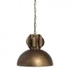 Bepurehome Suspensions Lampe Suspension Métal Antique Messing Doré