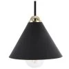 Beliani Suspensions Lampe Suspension Noire
