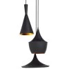 Beliani Suspensions Lampe Suspension Noire