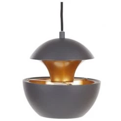 Beliani Suspensions Lampe Suspension Noire