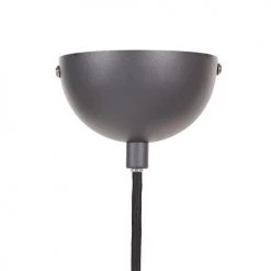 Beliani Suspensions Lampe Suspension Noire -Luminaires Contemporain Soldes lampe suspension noire 9