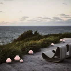 Georg Jensen Guirlandes Et Décorations Lumineuses Lanterne Lumineuse En Verre Et Acier M -Luminaires Contemporain Soldes lanterne lumineuse en verre et acier m 2