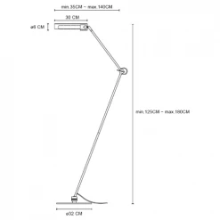 Lucide Lampes à Poser Liseuse En Métal Noir -Luminaires Contemporain Soldes liseuse en metal noir 2