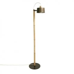 DIZY Design Lampadaires Luminaire Ă Poser ChĂȘne Et MĂ©tal Vernis BRUT