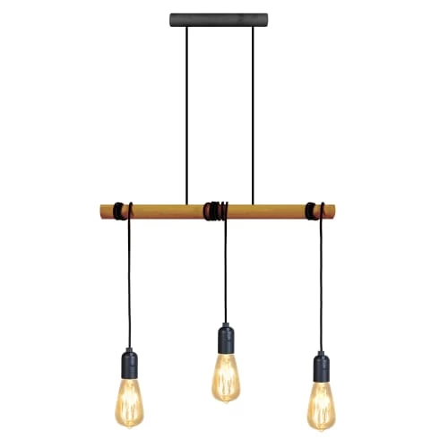 Tosel Lustres Lustre Bois Foncé 1 Tosel Lustres Lustre Bois Foncé