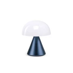 Lexon Lampes à Poser Mini Lampe LED En Aluminium Rose -Luminaires Contemporain Soldes mini lampe led en aluminium bleu nuit
