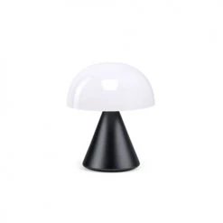 Lexon Lampes à Poser Mini Lampe LED En Aluminium Gris Foncé