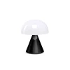 Lexon Lampes à Poser Mini Lampe LED En Aluminium Noir