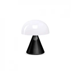 Lexon Lampes à Poser Mini Lampe LED En Aluminium Noir