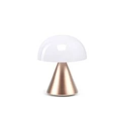 Lexon Lampes à Poser Mini Lampe LED En Aluminium Or -Luminaires Contemporain Soldes mini lampe led en aluminium or 3