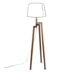 Maisons Du Monde Lampadaires Pied De Lampadaire En Hévéa Foncé H132 -Luminaires Contemporain Soldes pied de lampadaire en hevea fonce h132 so me 1000 2 37 197780 2 1