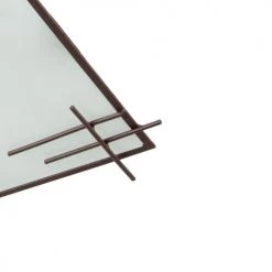 Tosel Suspensions Plafonnier Acier Marron -Luminaires Contemporain Soldes plafonnier acier marron 2