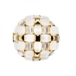 SLAMP Suspensions Plafonnier/Applique Mida Plastique Gold 50x50x16 Cm