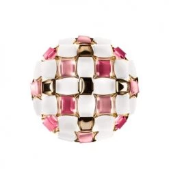 SLAMP Suspensions Plafonnier/Applique Mida Plastique Rose 50x50x16 Cm