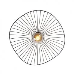 QAZQA Suspensions Plafonnier En Acier Noir -Luminaires Contemporain Soldes plafonnier en acier noir 13