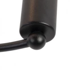 QAZQA Suspensions Plafonnier En Acier Noir -Luminaires Contemporain Soldes plafonnier en acier noir 26