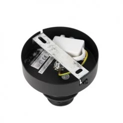 QAZQA Suspensions Plafonnier En Acier Noir -Luminaires Contemporain Soldes plafonnier en acier noir 5