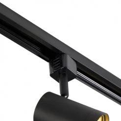 QAZQA Suspensions Plafonnier En Aluminium Noir -Luminaires Contemporain Soldes plafonnier en aluminium noir 9