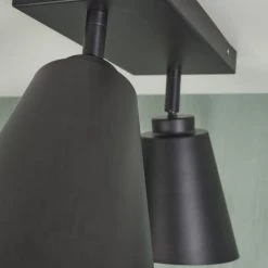 It's About Romi Suspensions Plafonnier En Fer Noir, H. 24cm -Luminaires Contemporain Soldes plafonnier en fer noir h 24cm 4