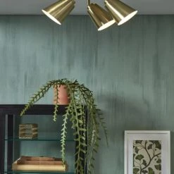 It's About Romi Suspensions Plafonnier En Fer Or, H. 25cm -Luminaires Contemporain Soldes plafonnier en fer or h 25cm 3