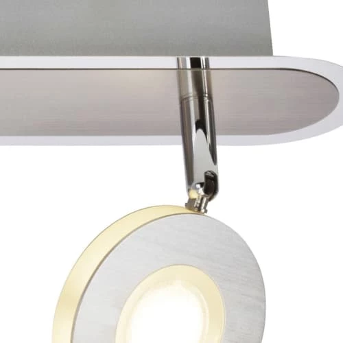 Brilliant Appliques Murales Et Spots Plafonnier En Métal Argenté 3 Brilliant Appliques Murales Et Spots Plafonnier En Métal Argenté – Image 3