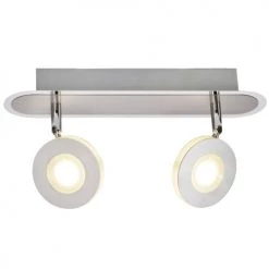 Brilliant Appliques Murales Et Spots Plafonnier En Métal Argenté