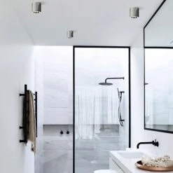 Keria Suspensions Plafonnier En Métal Argente -Luminaires Contemporain Soldes plafonnier en metal argente 5