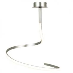 Mantra Suspensions Plafonnier En Métal Argenté