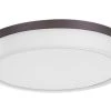 Beliani Suspensions Plafonnier En Métal LED ⌀ 40 Cm Blanc