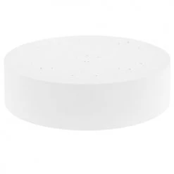 Beliani Suspensions Plafonnier En Métal LED ⌀ 45 Cm Blanc -Luminaires Contemporain Soldes plafonnier en metal led 45 cm blanc 2