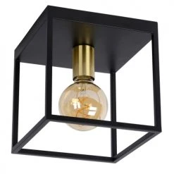 Lucide Suspensions Plafonnier En Métal Noir -Luminaires Contemporain Soldes plafonnier en metal noir 8