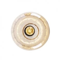 QAZQA Suspensions Plafonnier En Verre Beige -Luminaires Contemporain Soldes plafonnier en verre beige 2