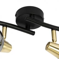 QAZQA Suspensions Plafonnier En Verre Doré/laiton -Luminaires Contemporain Soldes plafonnier en verre dore laiton 29