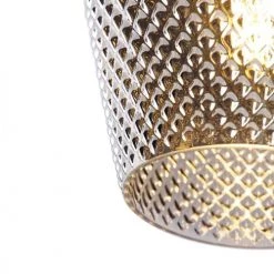 QAZQA Suspensions Plafonnier En Verre Doré/laiton -Luminaires Contemporain Soldes plafonnier en verre dore laiton 40