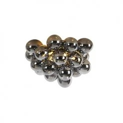 QAZQA Suspensions Plafonnier En Verre Noir