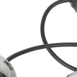 QAZQA Suspensions Plafonnier En Verre Noir -Luminaires Contemporain Soldes plafonnier en verre noir 35