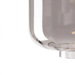 QAZQA Suspensions Plafonnier En Verre Noir -Luminaires Contemporain Soldes plafonnier en verre noir 39