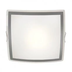 Tosel Suspensions Plafonnier Verre Gris