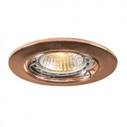 QAZQA Appliques Murales Et Spots Spot à Encastrer En Acier Cuivre -Luminaires Contemporain Soldes spot a encastrer en acier cuivre 2