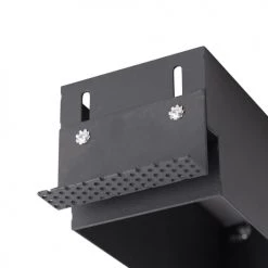 QAZQA Appliques Murales Et Spots Spot à Encastrer En Acier Noir -Luminaires Contemporain Soldes spot a encastrer en acier noir 8